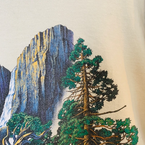 Vintage Crop Top Large Wolf Theme Wolves Reno Nevada - Picture 5 of 16